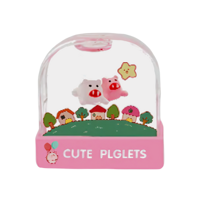 Sello Personalizado Autoentintable Cute Pigglets para Médico, Maestro y Oficina