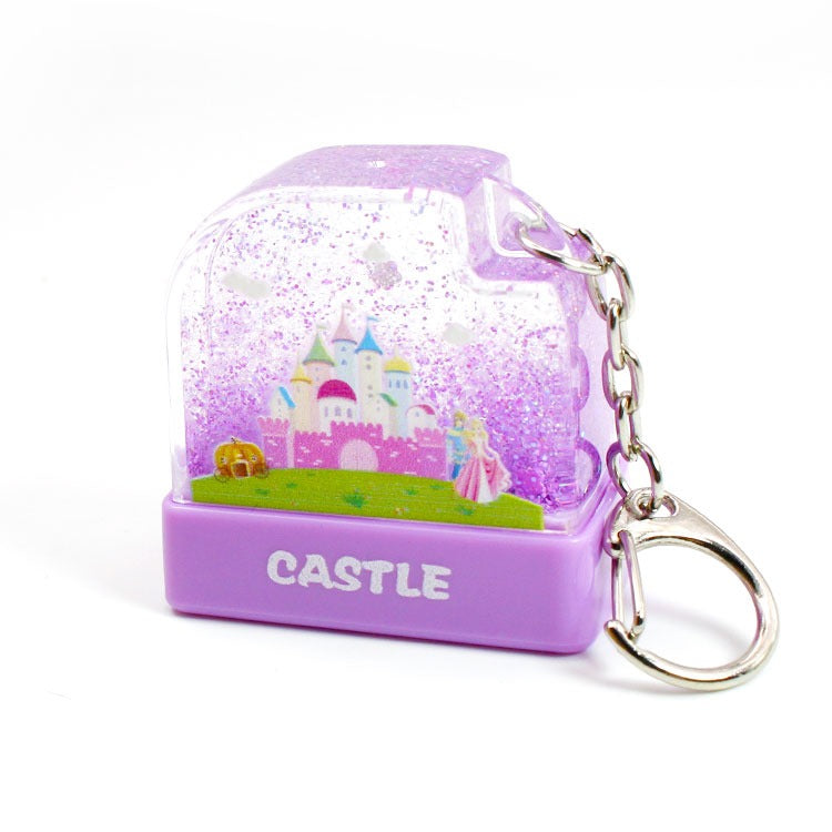 Sello Personalizado Autoentintable Castillo Llavero